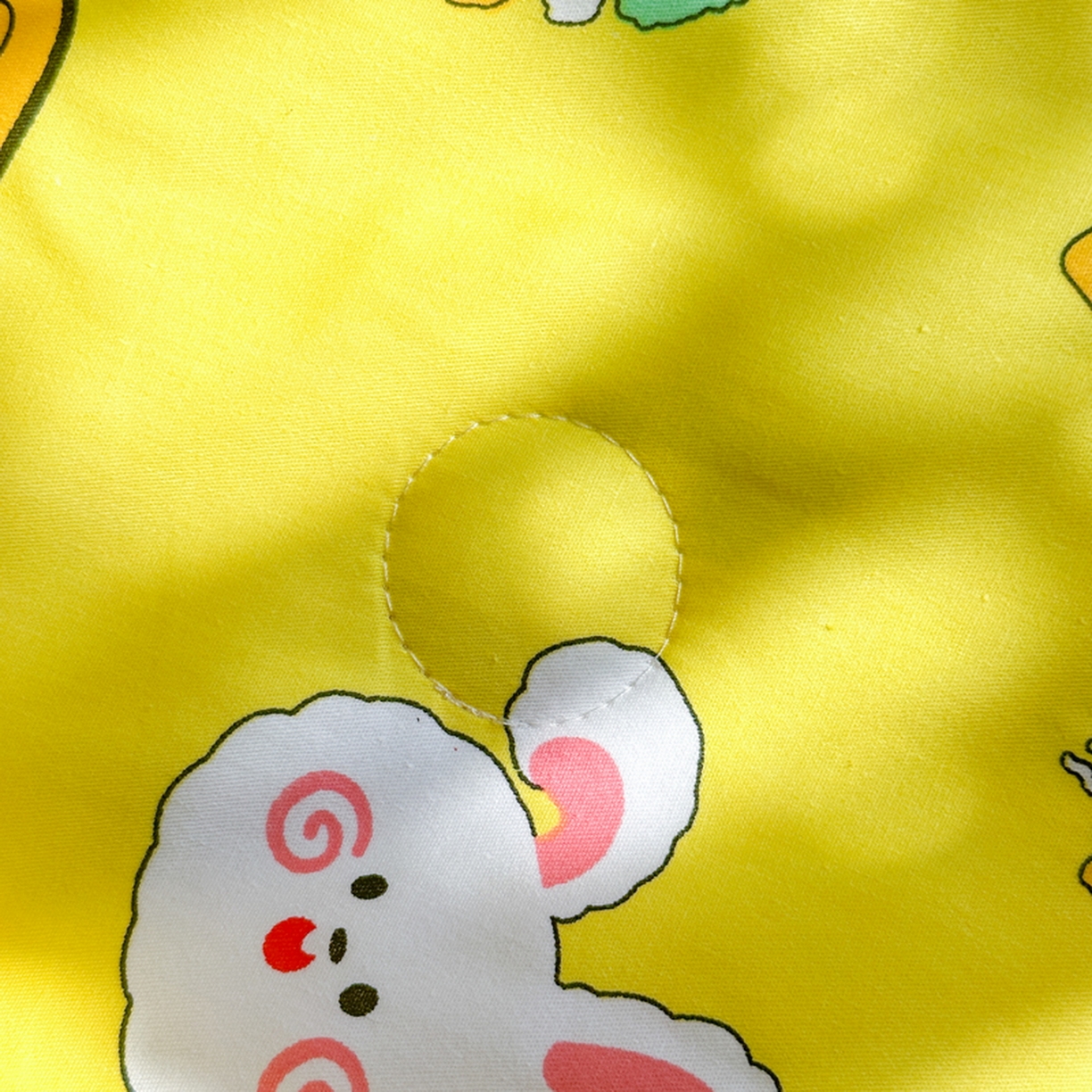 91家纺网 家纺一手货源 找家纺 春妮家纺 2026新款全棉花边儿童幼儿园小被子夏被空调被夏凉被 动物乐园