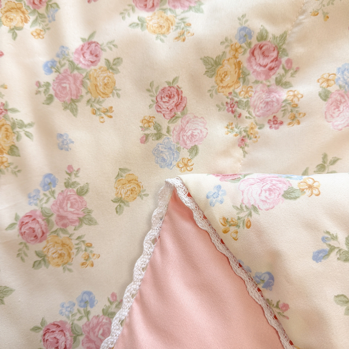 91家纺网 家纺一手货源 找家纺 慕尚家纺 2026新款乳胶凉席夏被空调被夏凉被套装组合 繁花