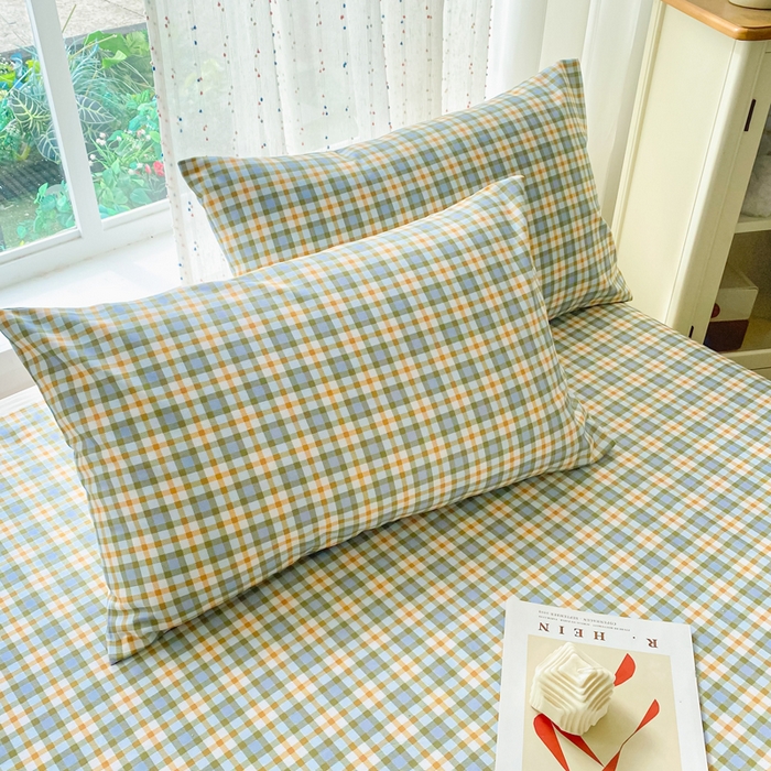 91家纺网 家纺一手货源 找家纺 首爱家纺 2026春夏新款100%全棉纯棉老粗布床单凉席席子 巴克曼