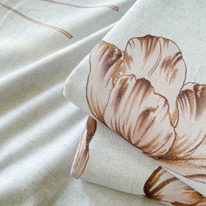 91家纺网 家纺一手货源 找家纺 棉乐町家居 2026春夏新款100%全棉纯棉老粗布床单凉席席子 繁苏