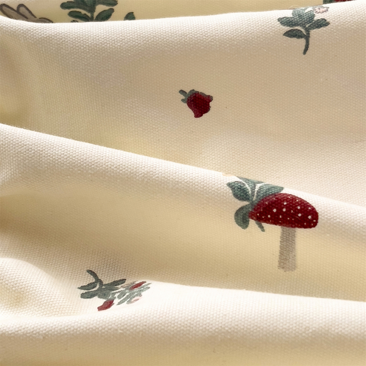 91家纺网 家纺一手货源 找家纺 名兮家居 2026春夏新款A类全棉纯棉老粗布床笠 床笠单件 花兔兔