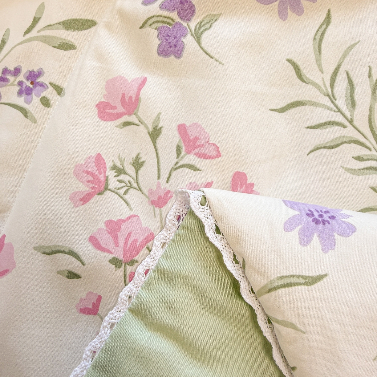 91家纺网 家纺一手货源 找家纺 慕尚家纺 2026新款乳胶凉席夏被空调被夏凉被套装组合 水仙花