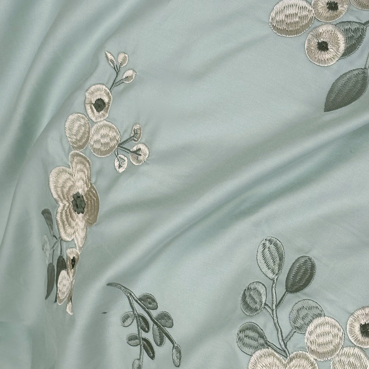 91家纺网 家纺一手货源 找家纺 （总）合欢（原天一阁） 2026春夏新款50s双股长绒棉100支刺绣全棉纯棉四件套礼盒装