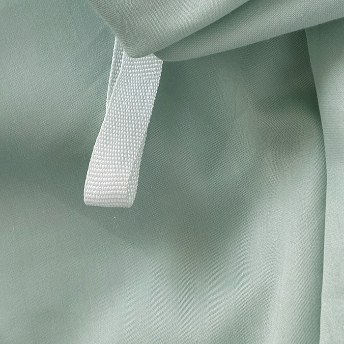 91家纺网 家纺一手货源 找家纺 合欢（原天一阁） 2026春夏新款50s双股长绒棉100支刺绣全棉纯棉四件套礼盒装 花颜-青柠绿