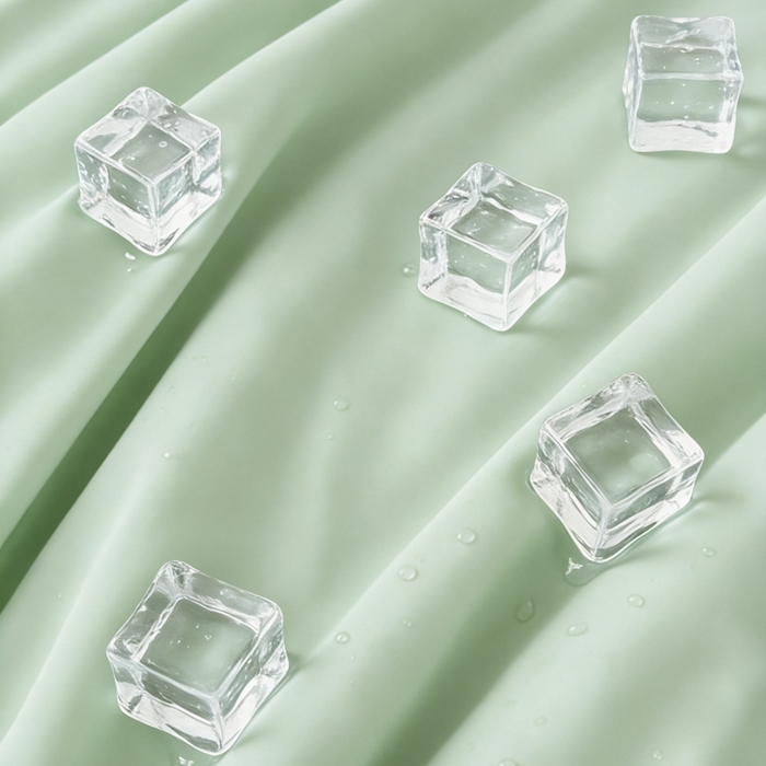 91家纺网 家纺一手货源 找家纺 蓝雀翎 2026新款凉感丝抗菌夏被 浅水绿