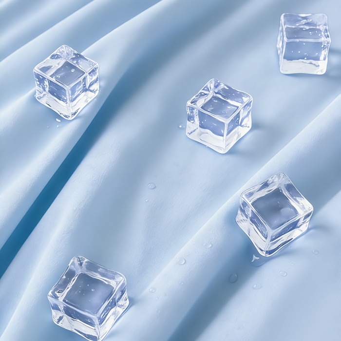 91家纺网 家纺一手货源 找家纺 蓝雀翎 2026新款凉感丝抗菌夏被 天空蓝