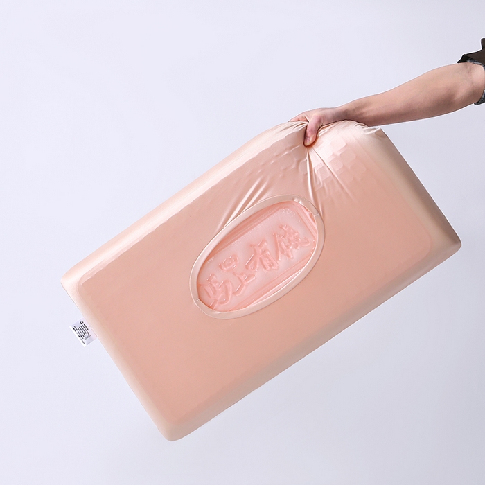 91家纺网 家纺一手货源 找家纺 其乐枕芯 2026新款马上有钱凝胶枕记忆枕枕头枕芯 粉色