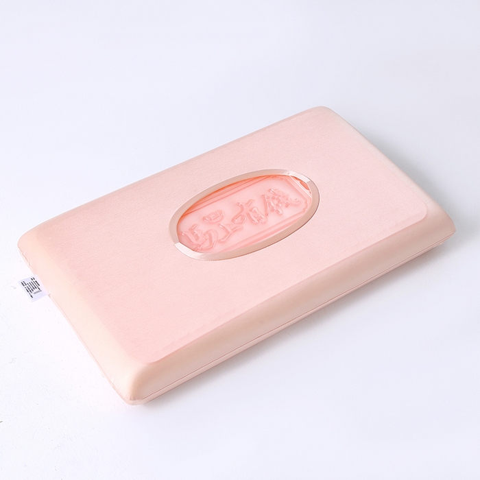 91家纺网 家纺一手货源 找家纺 其乐枕芯 2026新款马上有钱凝胶枕记忆枕枕头枕芯 粉色