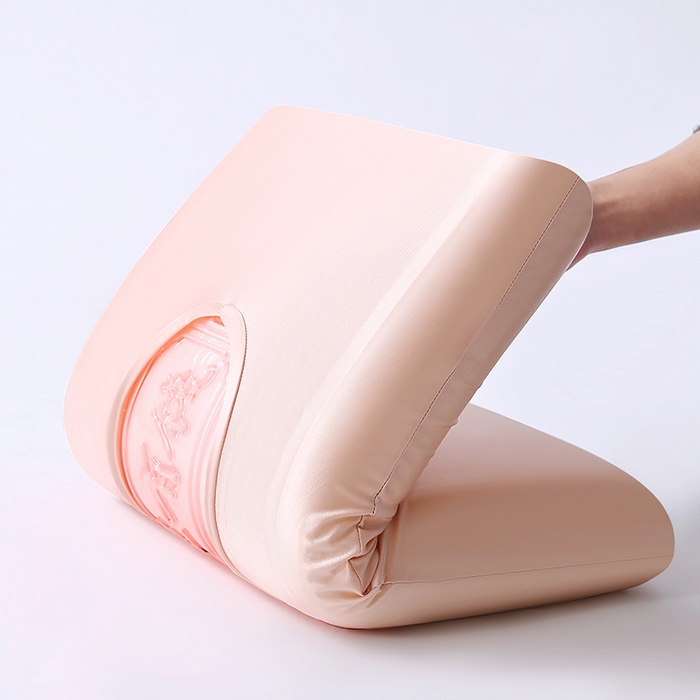 91家纺网 家纺一手货源 找家纺 其乐枕芯 2026新款马上有钱凝胶枕记忆枕枕头枕芯 粉色