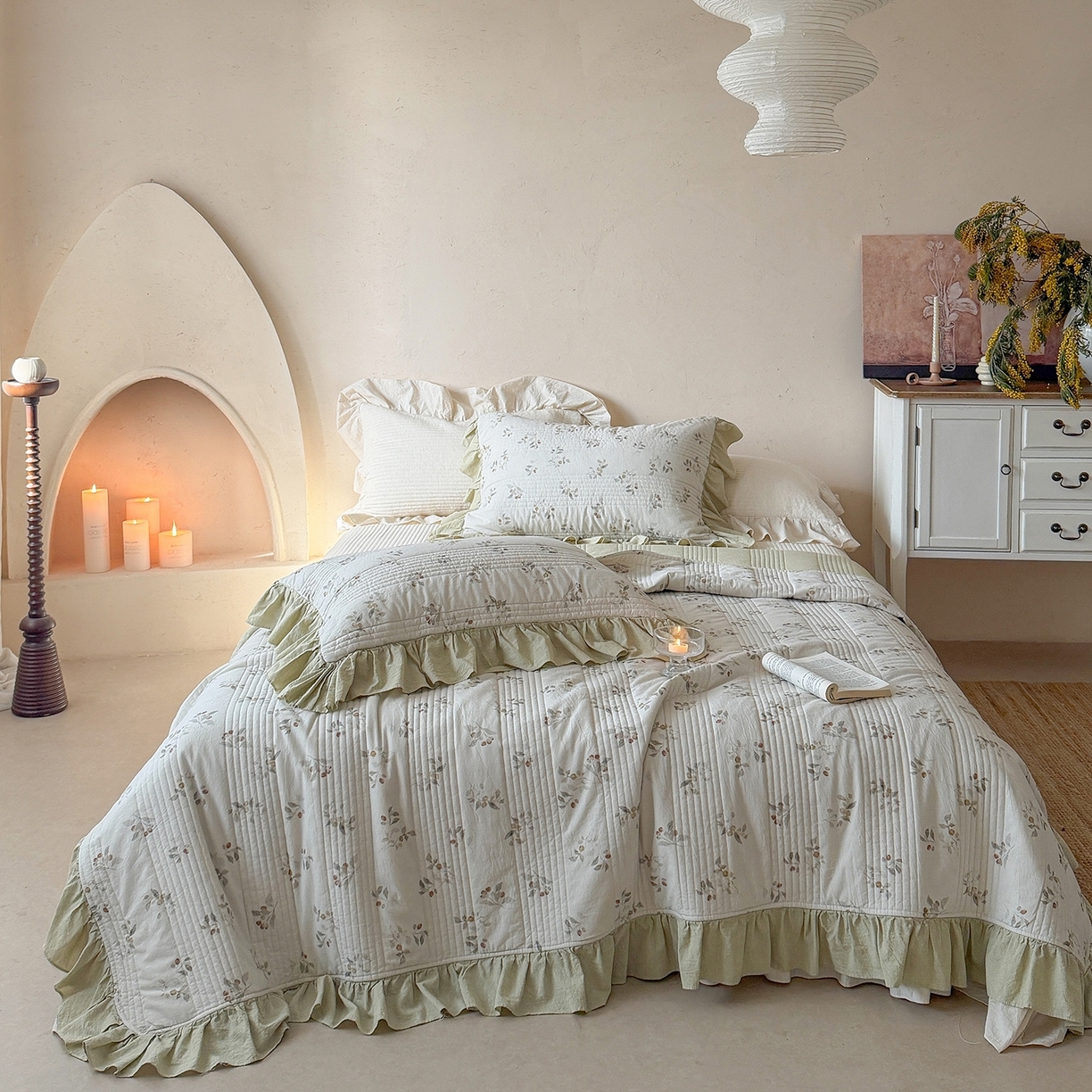 91家纺网 家纺一手货源 找家纺 （总）漫调家纺 温暖舒适水晶绒四件套