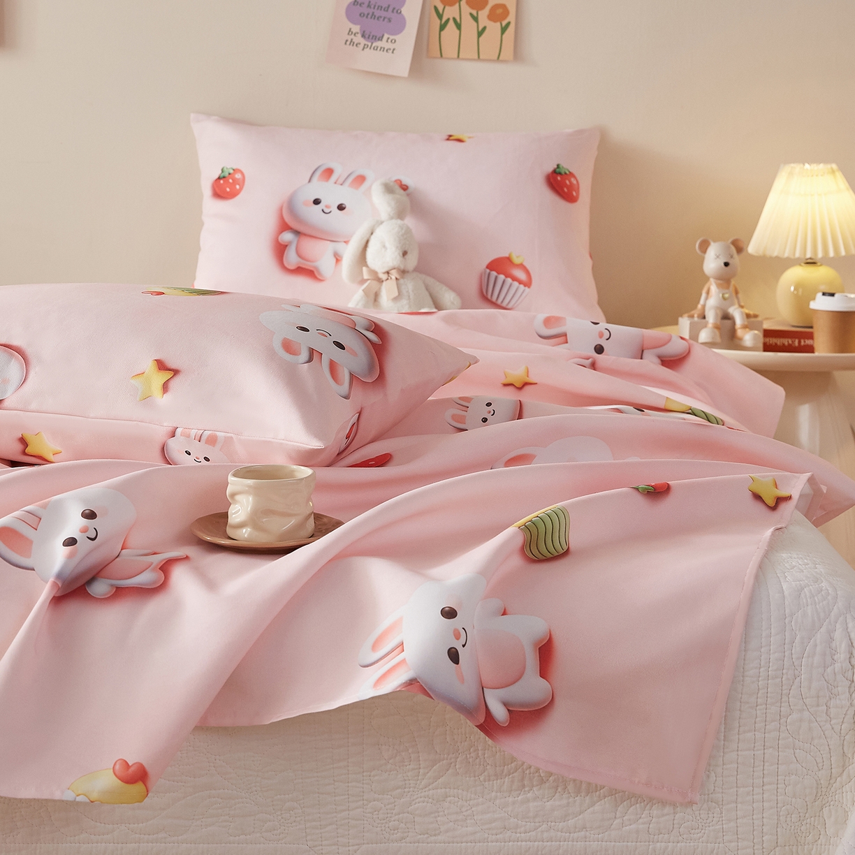 91家纺网 家纺一手货源 找家纺 （总）家品罗兰 2026新款数码印花5D加厚老粗布床单单件双人家用特厚被单三件套学生宿舍床单凉席