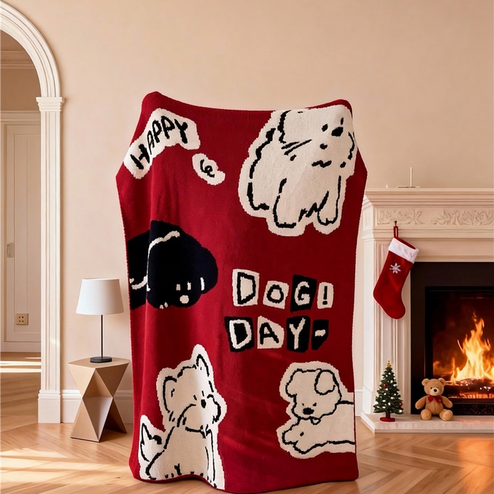 91家纺网 家纺一手货源 找家纺 （总）琪格格纺织 2026新款原创加厚半边绒毛毯系列