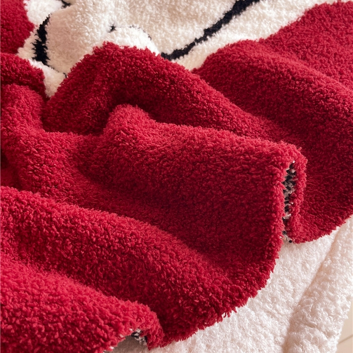 91家纺网 家纺一手货源 找家纺 （总）琪格格纺织 2026新款原创加厚半边绒毛毯系列