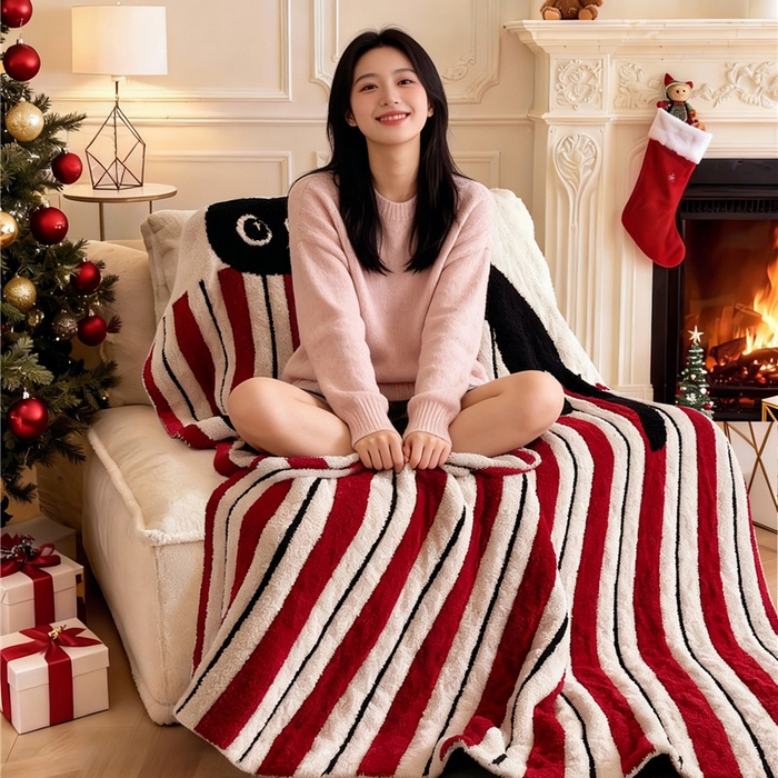 91家纺网 家纺一手货源 找家纺 （总）琪格格纺织 2026新款原创加厚半边绒毛毯系列