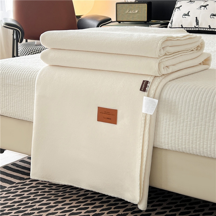 91家纺网 家纺一手货源 找家纺 （总）琪格格纺织 2026新款高端航空水貂绒毛毯双面绒盖毯办公室家用午睡沙发毯空调毯子