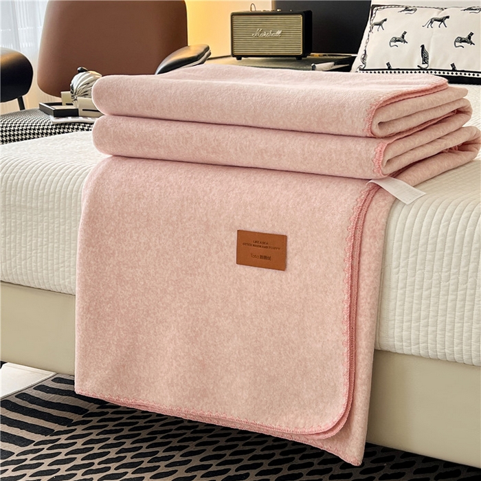 91家纺网 家纺一手货源 找家纺 （总）琪格格纺织 2026新款高端航空水貂绒毛毯双面绒盖毯办公室家用午睡沙发毯空调毯子