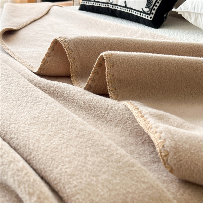 91家纺网 家纺一手货源 找家纺 （总）琪格格纺织 2026新款高端航空水貂绒毛毯双面绒盖毯办公室家用午睡沙发毯空调毯子