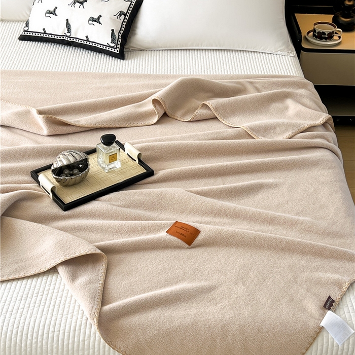 91家纺网 家纺一手货源 找家纺 （总）琪格格纺织 2026新款高端航空水貂绒毛毯双面绒盖毯办公室家用午睡沙发毯空调毯子