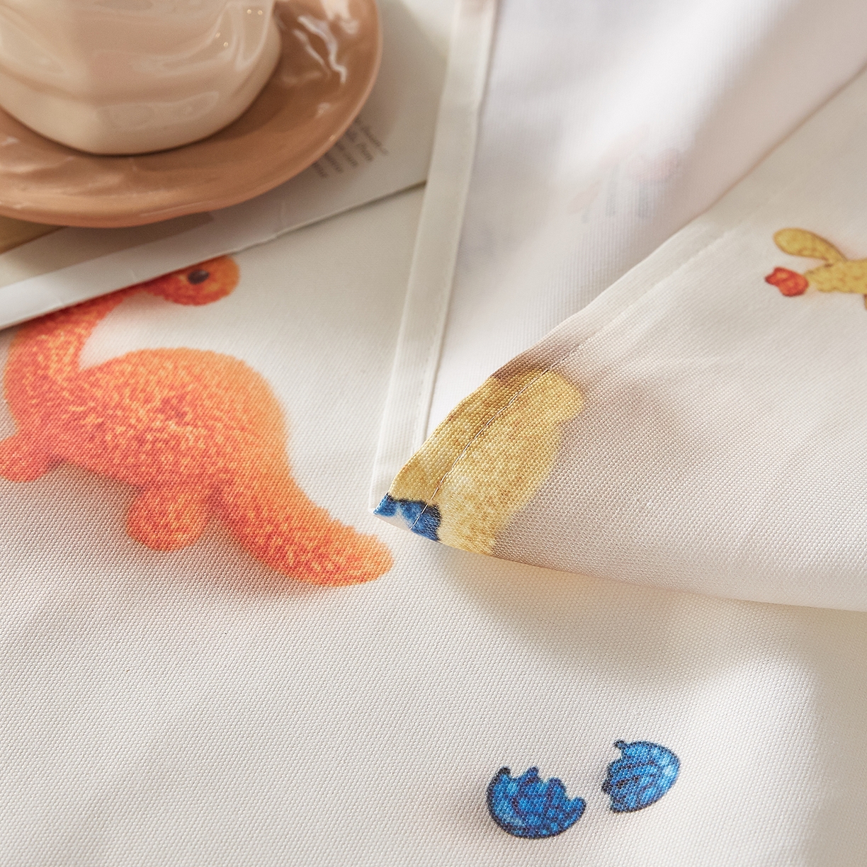 91家纺网 家纺一手货源 找家纺 家品罗兰 2026新款数码印花5D加厚老粗布床单单件双人家用特厚被单三件套学生宿舍床单凉席 彩萌龙园