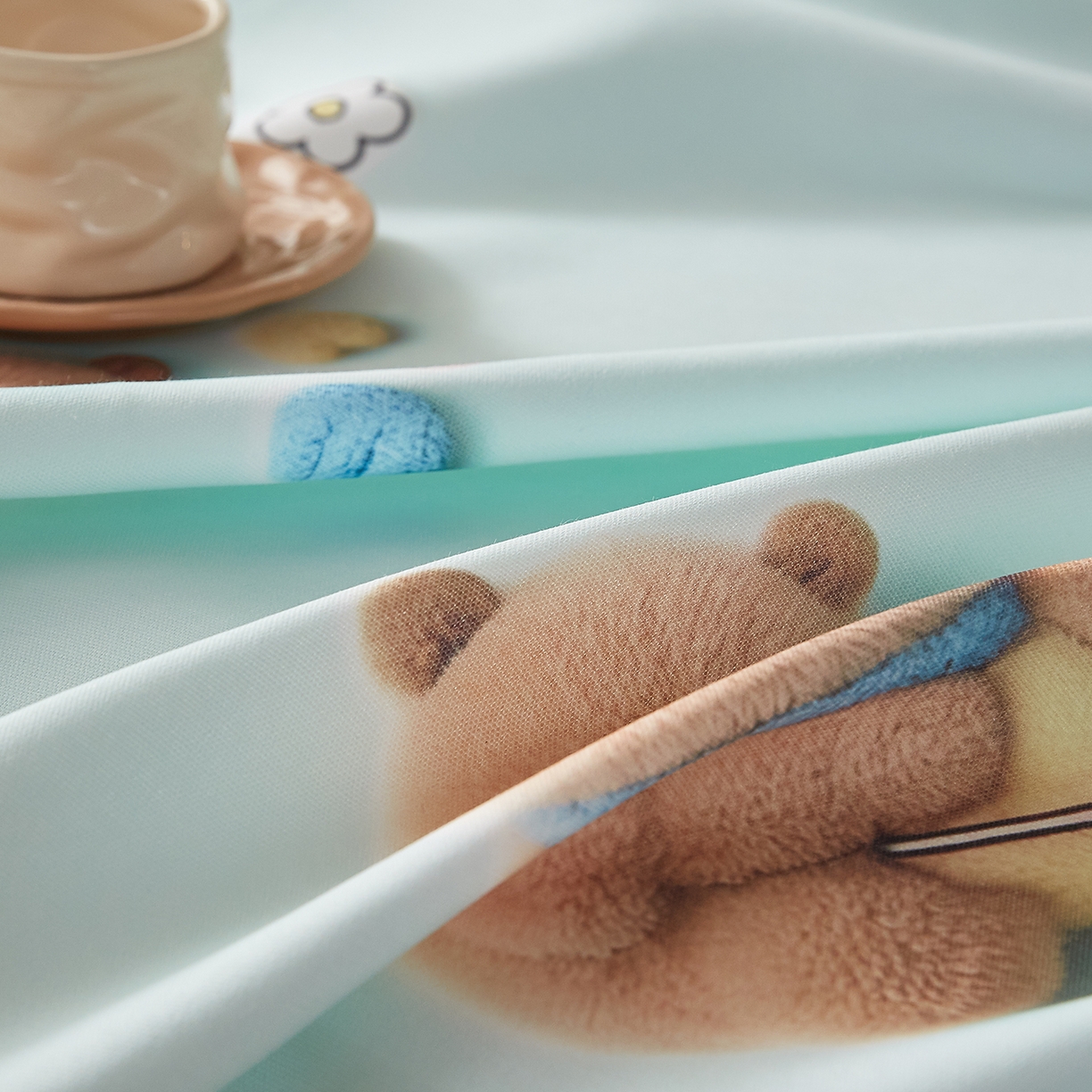 91家纺网 家纺一手货源 找家纺 家品罗兰 2026新款数码印花5D加厚老粗布床单单件双人家用特厚被单三件套学生宿舍床单凉席 清柠卡片