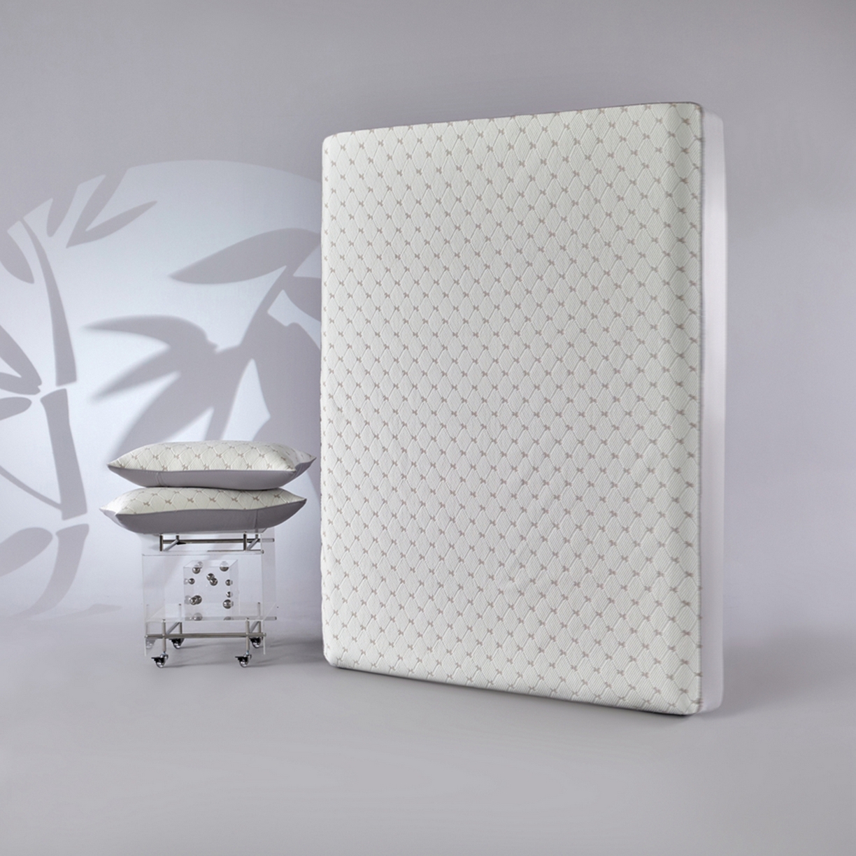 91家纺网 家纺一手货源 找家纺 满座家居 2026新款乙纶高冰凉感高分子PE凉席床笠款冰丝席三件套 锦驭