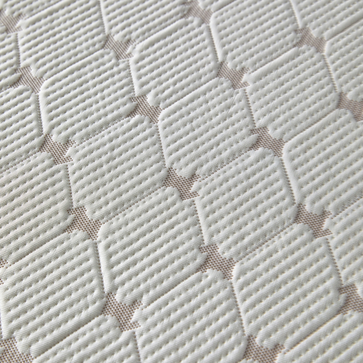 91家纺网 家纺一手货源 找家纺 满座家居 2026新款乙纶高冰凉感高分子PE凉席床笠款冰丝席三件套 锦驭