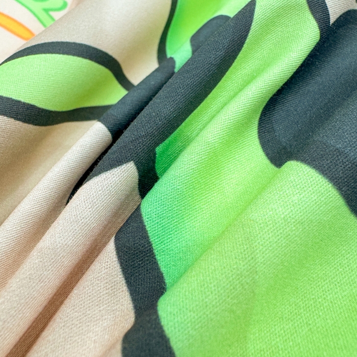 91家纺网 家纺一手货源 找家纺 红日子纺织品 2026新款13070全棉纯棉数码印花大版印花四件套 熊猫抱竹-桔