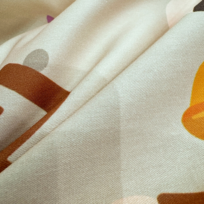 91家纺网 家纺一手货源 找家纺 红日子纺织品 2026新款13070全棉纯棉数码印花大版印花四件套 幸福加马-咖