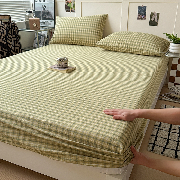 91家纺网 家纺一手货源 找家纺 （总）大柏树 2026新款全棉纯棉水洗棉单床笠单品床笠床笠单件