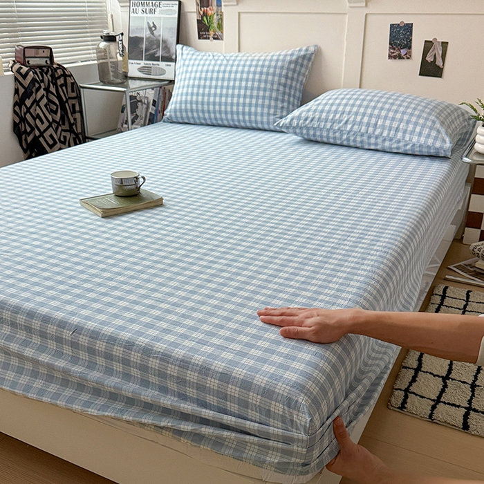 91家纺网 家纺一手货源 找家纺 （总）大柏树 2026新款全棉纯棉水洗棉单床笠单品床笠床笠单件