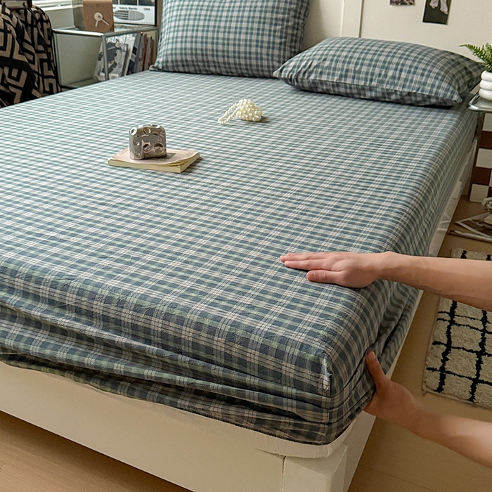 91家纺网 家纺一手货源 找家纺 （总）大柏树 2026新款全棉纯棉水洗棉单床笠单品床笠床笠单件