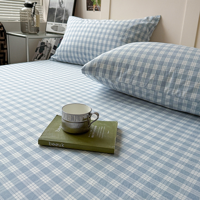 91家纺网 家纺一手货源 找家纺 大柏树 2026新款全棉纯棉水洗棉单床笠单品床笠床笠单件 奶油兰