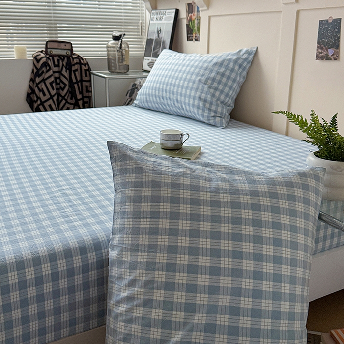 91家纺网 家纺一手货源 找家纺 大柏树 2026新款全棉纯棉水洗棉单床笠单品床笠床笠单件 奶油兰