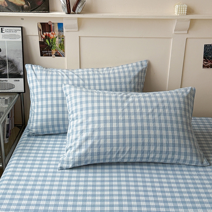 91家纺网 家纺一手货源 找家纺 大柏树 2026新款全棉纯棉水洗棉单床笠单品床笠床笠单件 奶油兰