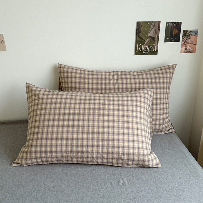 91家纺网 家纺一手货源 找家纺 （总）大柏树 2026新款全棉纯棉水洗棉单枕套单品枕套枕套单件