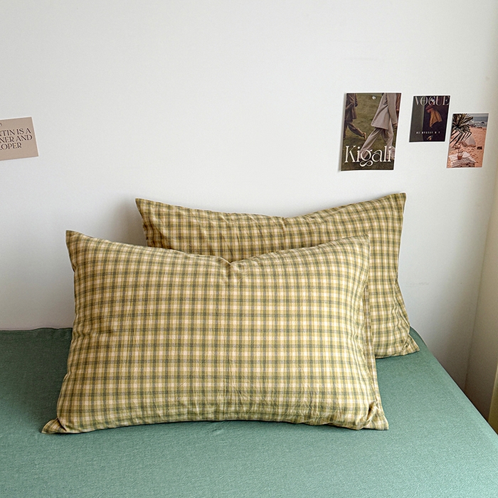 91家纺网 家纺一手货源 找家纺 （总）大柏树 2026新款全棉纯棉水洗棉单枕套单品枕套枕套单件