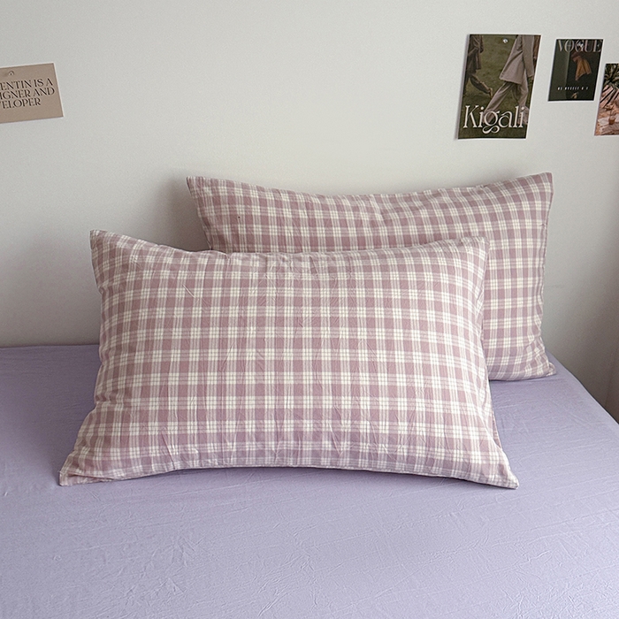 91家纺网 家纺一手货源 找家纺 （总）大柏树 2026新款全棉纯棉水洗棉单枕套单品枕套枕套单件