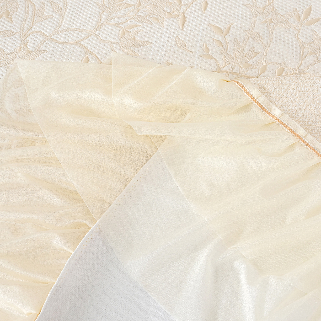 91家纺网 家纺一手货源 找家纺 （总）冬然家纺 2026新款【清凉一夏系列】冰豆豆凉席床裙款