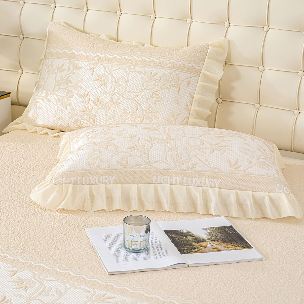 91家纺网 家纺一手货源 找家纺 （总）冬然家纺 2026新款【清凉一夏系列】冰豆豆凉席床裙款