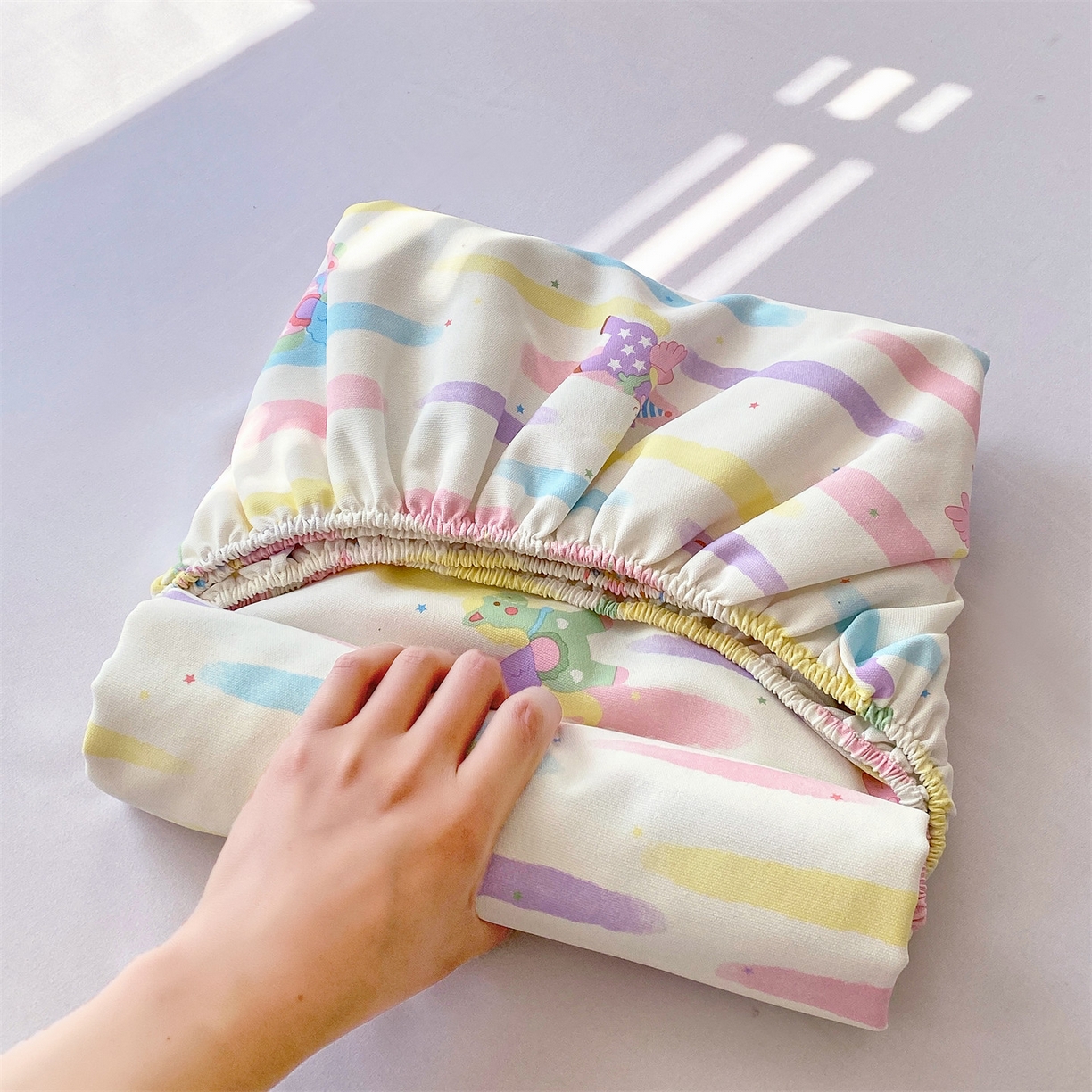 91家纺网 家纺一手货源 找家纺 （总）凯磊家纺 2026春夏新款原棉老粗布床笠款空调软席凉席席子