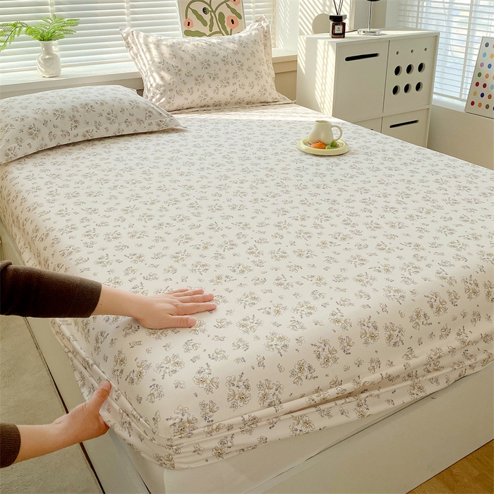 91家纺网 家纺一手货源 找家纺 （总）凯磊家纺 2026春夏新款原棉老粗布床笠款空调软席凉席席子