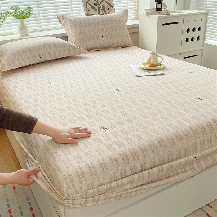 91家纺网 家纺一手货源 找家纺 （总）凯磊家纺 2026春夏新款原棉老粗布床笠款空调软席凉席席子