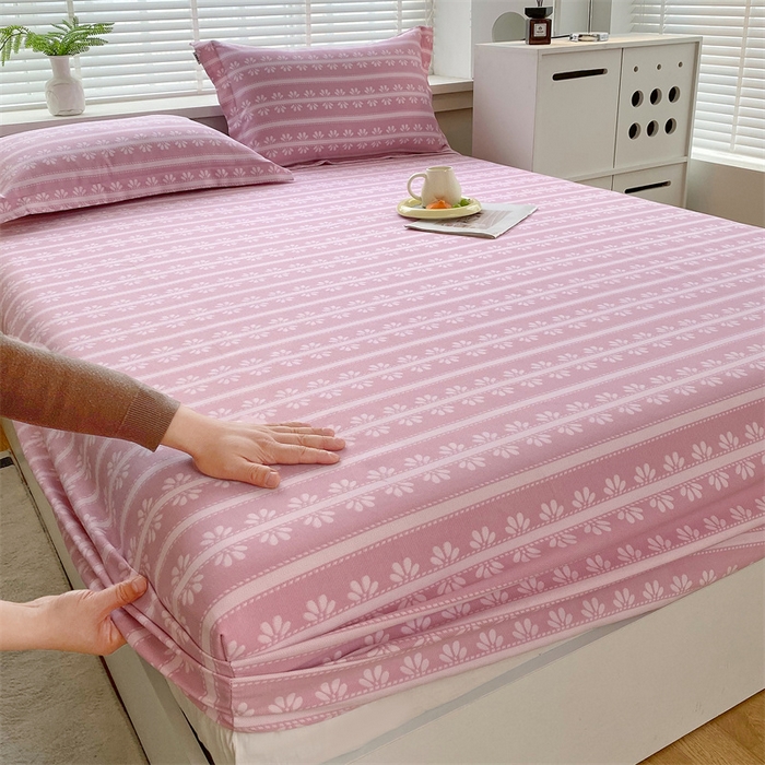 91家纺网 家纺一手货源 找家纺 （总）凯磊家纺 2026春夏新款原棉老粗布床笠款空调软席凉席席子