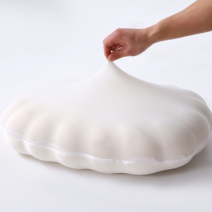 91家纺网 家纺一手货源 找家纺 其乐枕芯 2026新款贝壳零压记忆枕枕头枕芯 蓝色