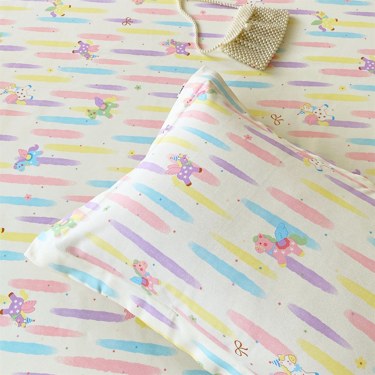 91家纺网 家纺一手货源 找家纺 （总）凯磊家纺 2026春夏新款原棉老粗布单枕套 枕套单件