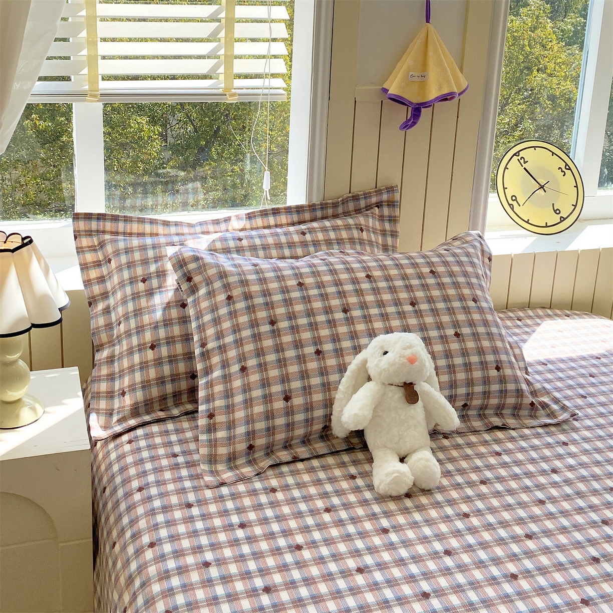 91家纺网 家纺一手货源 找家纺 （总）凯磊家纺 2026春夏新款原棉老粗布单枕套 枕套单件