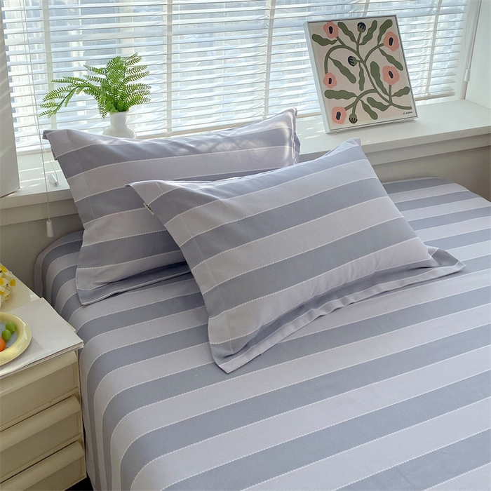 91家纺网 家纺一手货源 找家纺 （总）凯磊家纺 2026春夏新款原棉老粗布单枕套 枕套单件