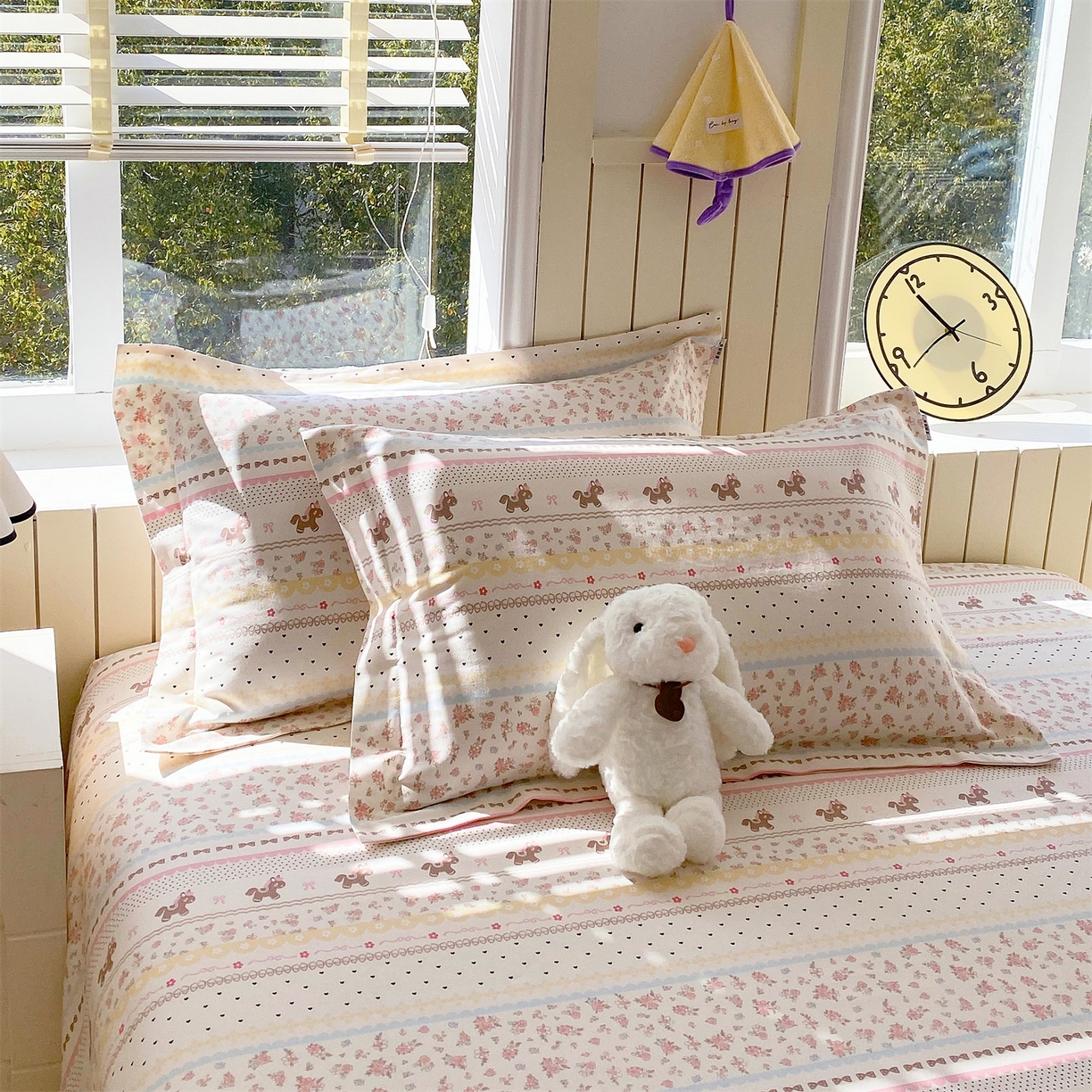 91家纺网 家纺一手货源 找家纺 （总）凯磊家纺 2026春夏新款原棉老粗布单枕套 枕套单件