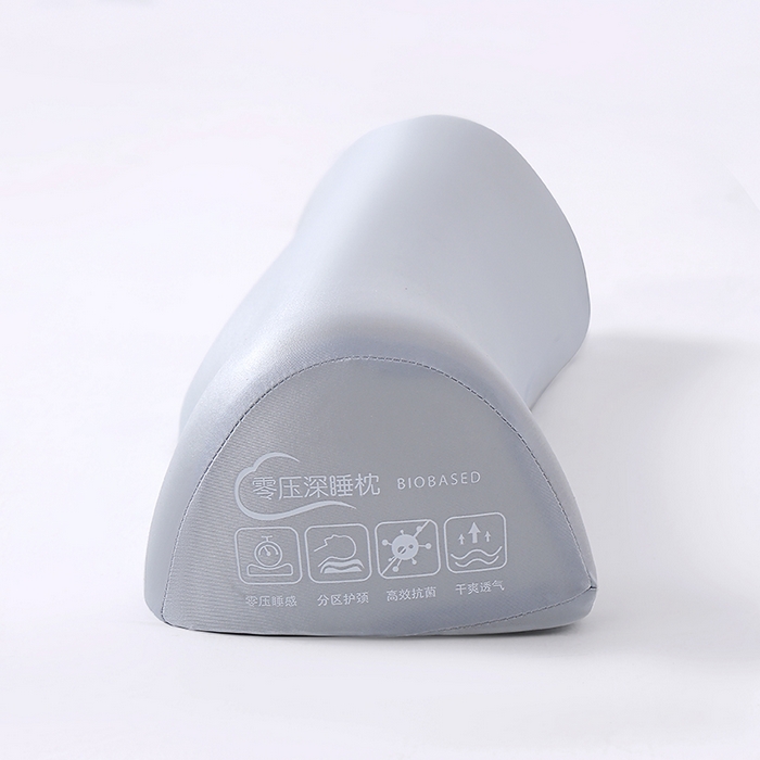 91家纺网 家纺一手货源 找家纺 其乐枕芯 2026新款零压力颈椎修正枕枕头枕芯 灰色