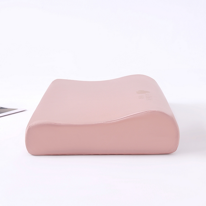 91家纺网 家纺一手货源 找家纺 其乐枕芯 2026新款云朵臻丝零压记忆枕枕头枕芯 靓粉色